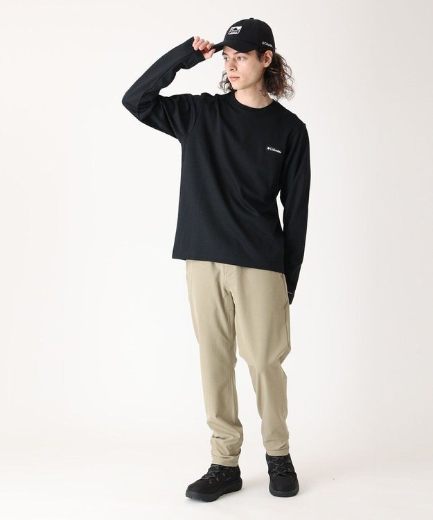 Columbia Columbia/ プラネタリーポイントロングスリーブグラフィックティー /コロンビア Black、 LC Gem Columbia