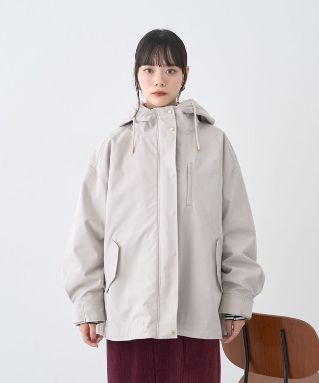 earth music&ecology マルチウェイマウンテンパーカー Beige