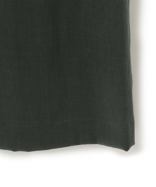 BEIGE， 【洗える】BERGAMOT / ウォッシャブルリネンアメスリロングワンピース Forest Green