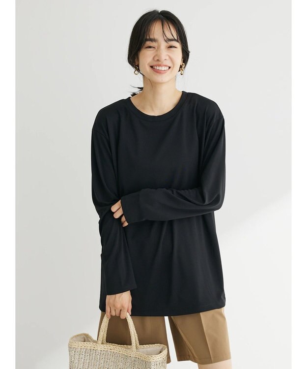 Green Parks ・ＳＵＧＡＲ　ＳＰＯＯＮラッシュガードロングスリーブ Black