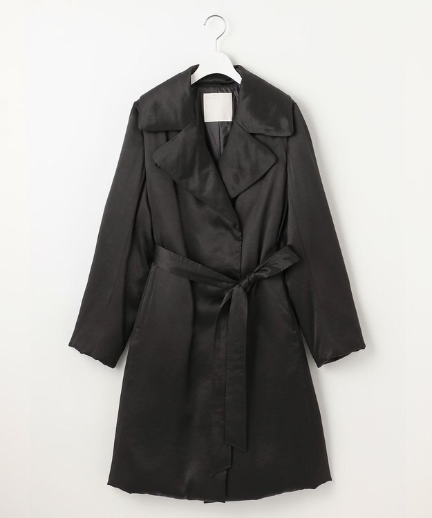 自由区 L 【17号サイズまで展開】ブライトダウン コート ブラック