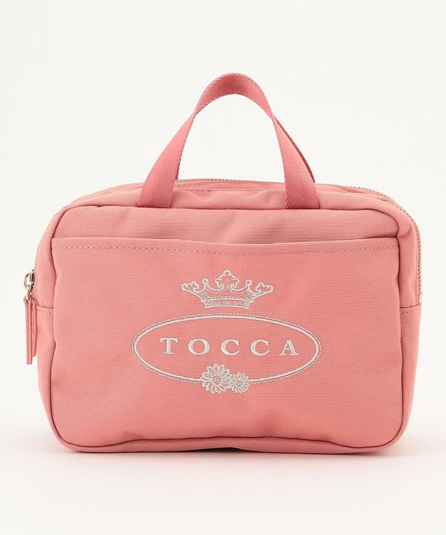 TOCCA TOCCA LOGO POUCH BAG ポーチ ピンク系