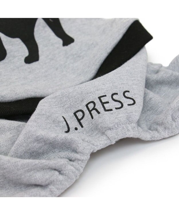 PET PARADISE J.PRESS バックブルロンパース 小型犬 グレー