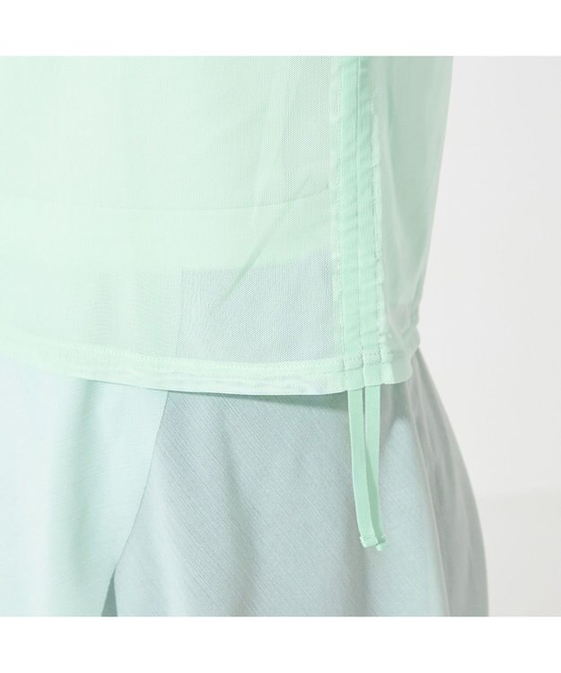 Chacott チュールトップ アイスグリーン