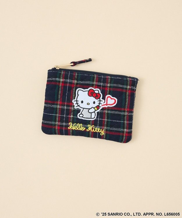 Green Parks キルトポーチ Check