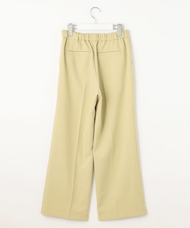 UNFILO L イージーパンツ ストレート ライトイエロー系