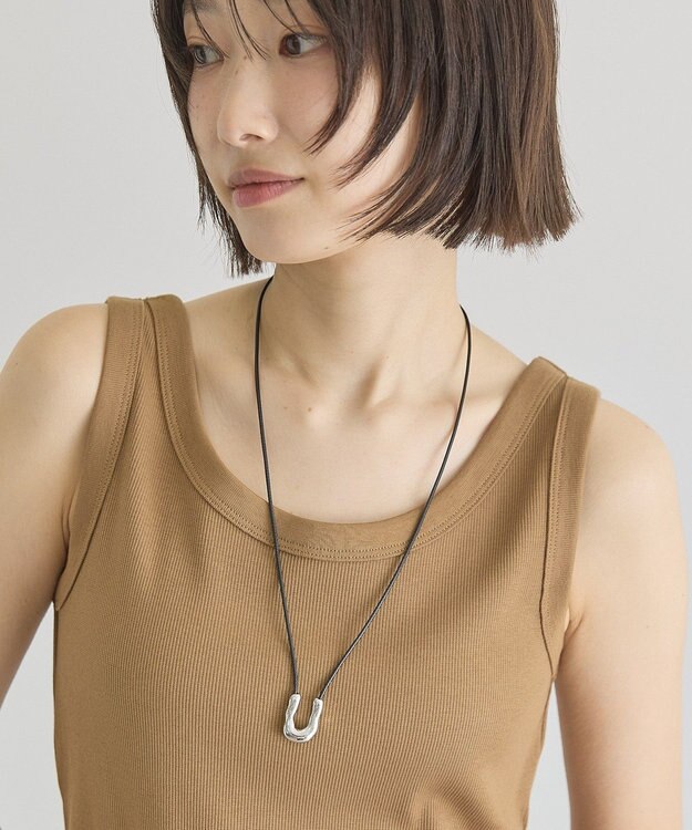 AMERICAN HOLIC ホースシュートップネックレス Black