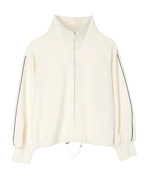 Green Parks トラックジャケット風カットカーディガン Navy