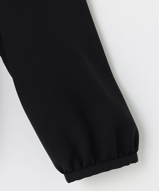 J.PRESS LADIES S プルエラ フリルネック カットソー ネイビー系