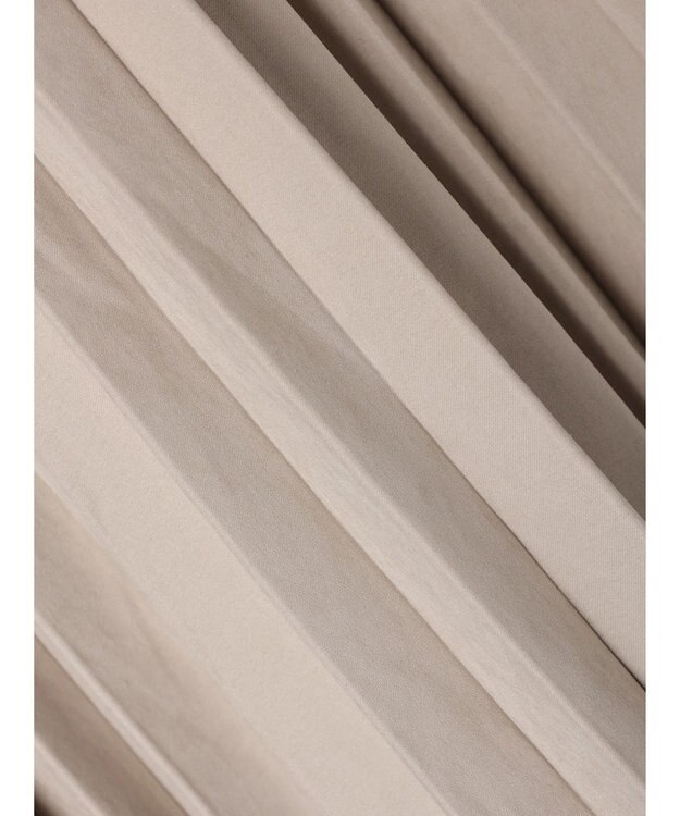 CRAFT STANDARD BOUTIQUE ピーチアコーディオンプリーツスカート Gray Beige