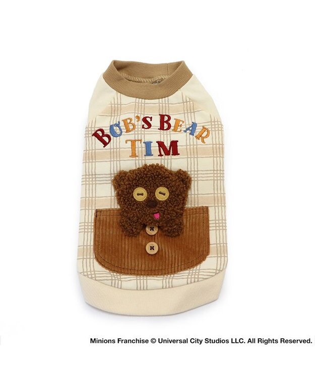 PET PARADISE ミニオン ティム ポケットトレーナー 【小型犬】 ベージュ