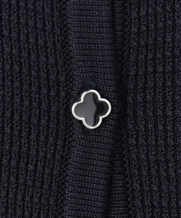 組曲 KIDS 【110-140㎝】クラシカルニット ジャケット ネイビー