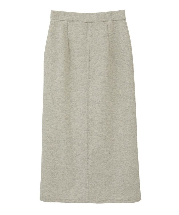 YECCA VECCA メルトンナロースカート Gray