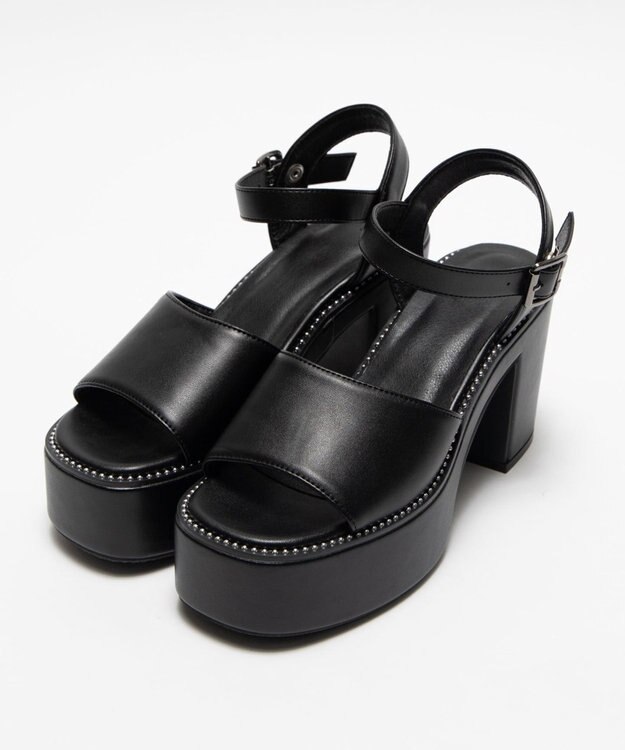 WEGO ヒールデザインサンダル 柄1