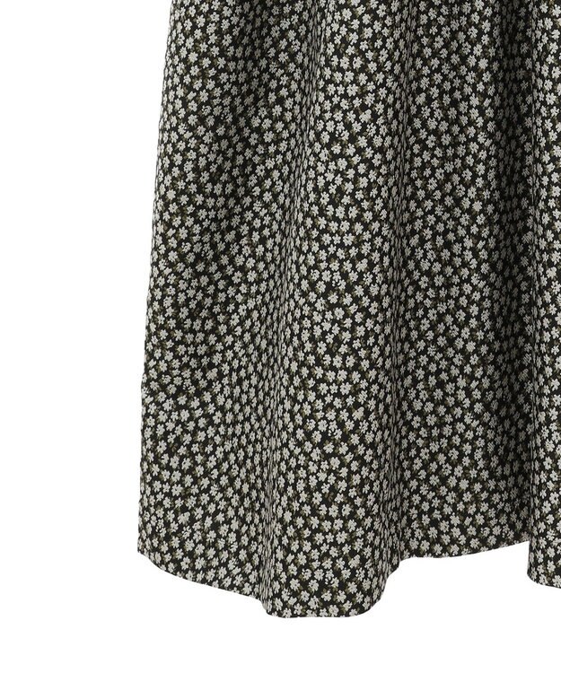 Green Parks ジャガードキャミワンピース Flower Black