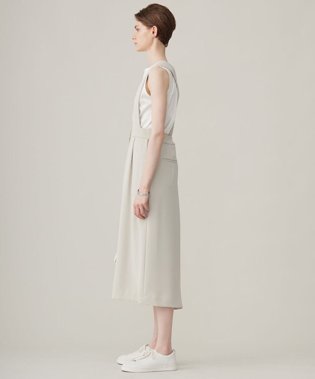 ICB L 【洗える】 コットンリヨセルスムース ノースリーブインナー オフホワイト系