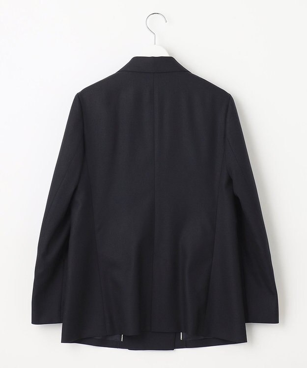 J.PRESS LADIES オックス ダブル テーラードジャケット ネイビー系