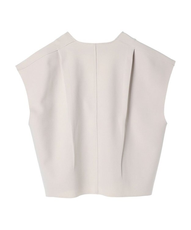 AMERICAN HOLIC クレープジョーゼットＶネックベスト Light Gray