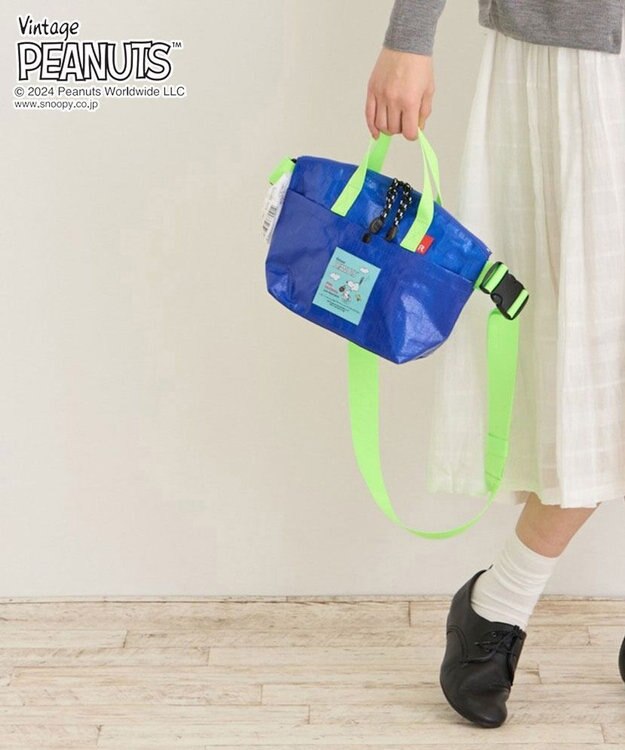 ROOTOTE 8582【スヌーピー】IP.デリ.ピーナッツ-9F 03：ブルー