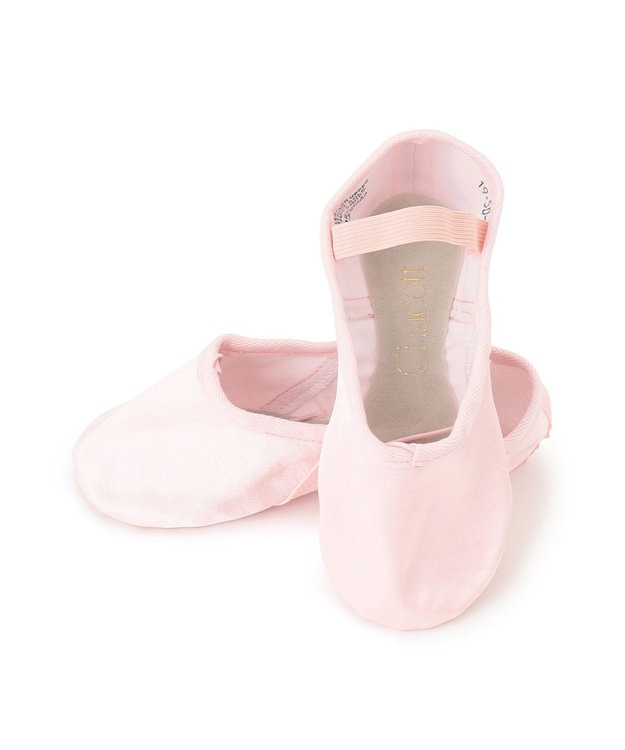 Chacott サテンバレエシューズ（ゴム付）【16.0~19.5cm】 ロイヤルピンク