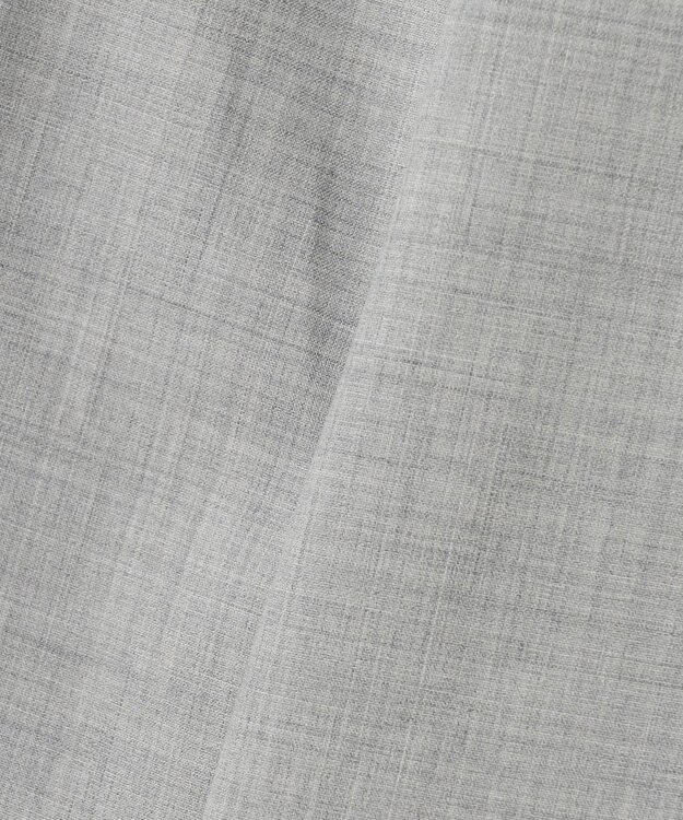 GOTAIRIKU ロングセラー【洗える/折り目加工/シワになりにくい/ウエストアジャスター】ウォッシャブル サマーウール100％パンツ_限定色(ノータック)23/24年モデル シルバー系