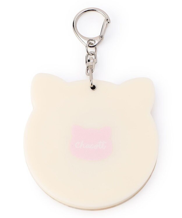 Chacott Catミラーチャーム オフホワイト
