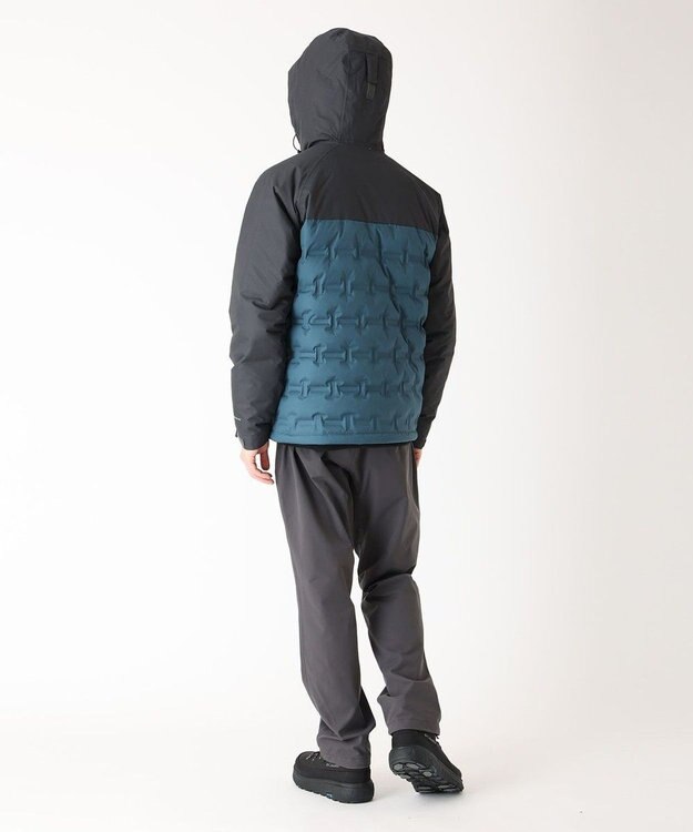 Columbia Columbia/ グランドトレックIIIダウンフーデッドジャケット /コロンビア Everblue、 Shark