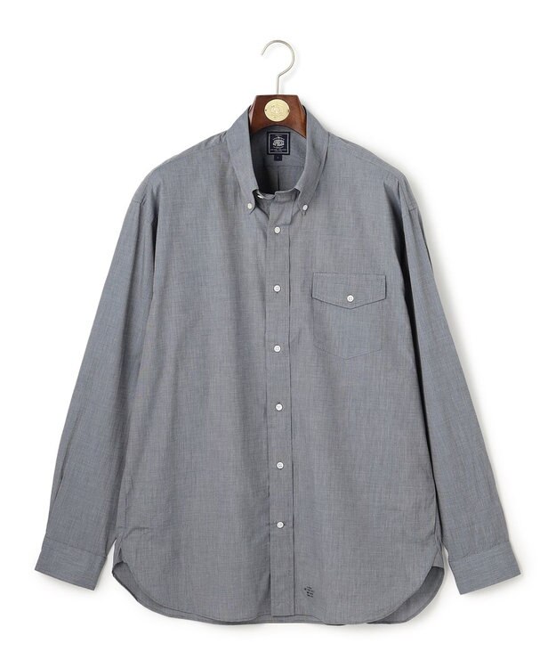J.PRESS MEN 【J.PRESS ORIGINALS】American Pin Head Shirt / B.D. / Baggy-Fit グレー系