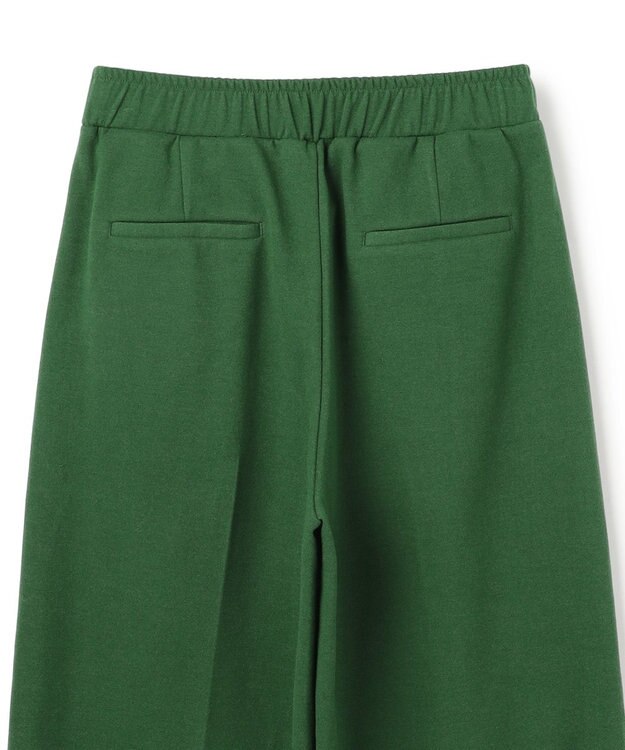 UNFILO ブラッシュドジャージー ワイドパンツ グリーン