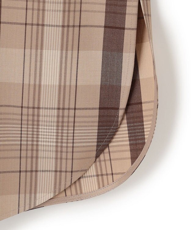 BEIGE， 【FUDGE 11月号掲載】ARUMS / チェックシャツ Beige