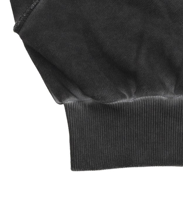 WEGO 【ユニセックス着用ITEM/MLサイズ展開】コールドダイスウィッチングプルパーカー スミクロ