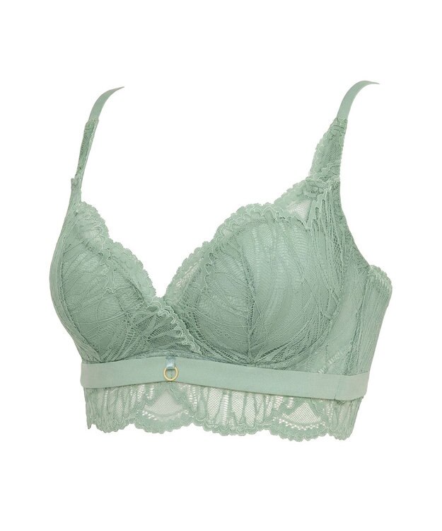 BRADELIS New York 【BRADELIS New York / 育乳補整ブラ・STEP0 キープ】ノンワイヤーブラ26S2 オリーブ