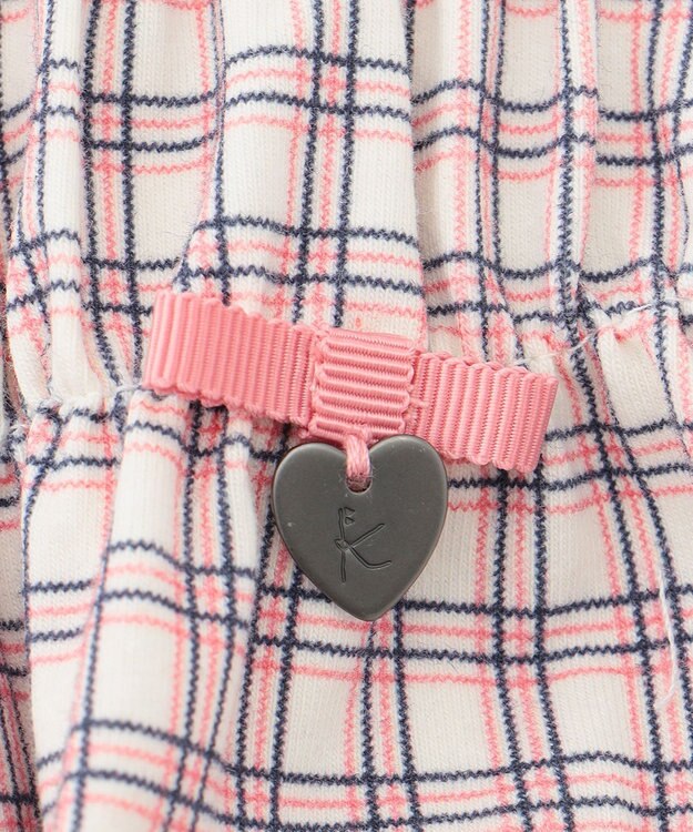 組曲 KIDS 【80-100cm】シャーリングブラウス Tシャツ ネイビー系5