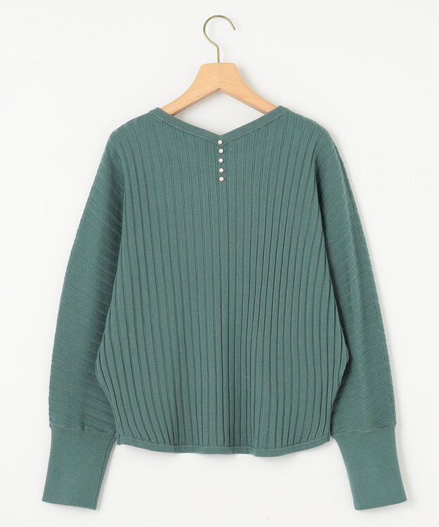 組曲 BOREROリブドルマン ニット ライトグリーン系