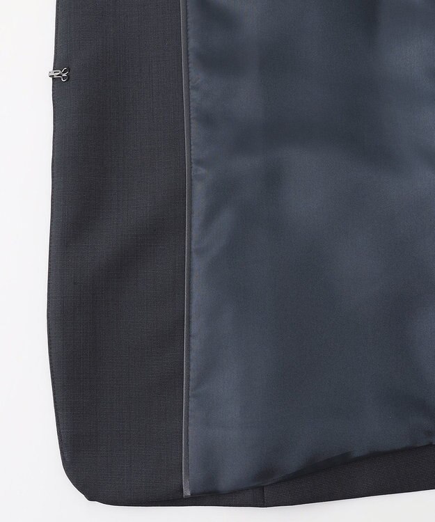 J.PRESS LADIES BAHARIYE ノーカラー ジャケット ネイビー系