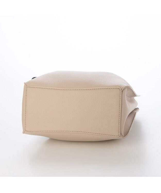 UNBILLION カシュカシュ cachecache / フェイクレザーショルダーバッグ付スクエアトート オーク