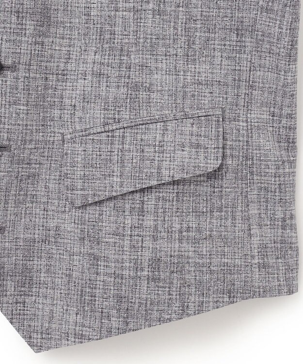 JOSEPH HOMME クールドッツストレッチ　ジレ ライトグレー系