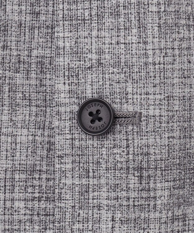 JOSEPH HOMME クールドッツストレッチ　ジレ ライトグレー系