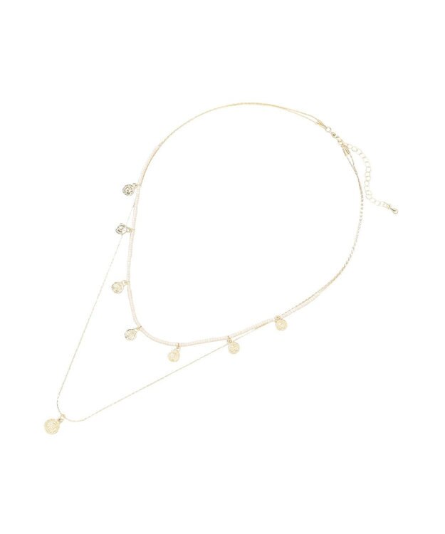 AMERICAN HOLIC プレンティコイン2連ネックレス Gold