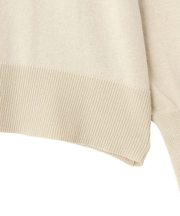 CRAFT STANDARD BOUTIQUE 選べる丈/クルーネックカーディガン Gray Beige