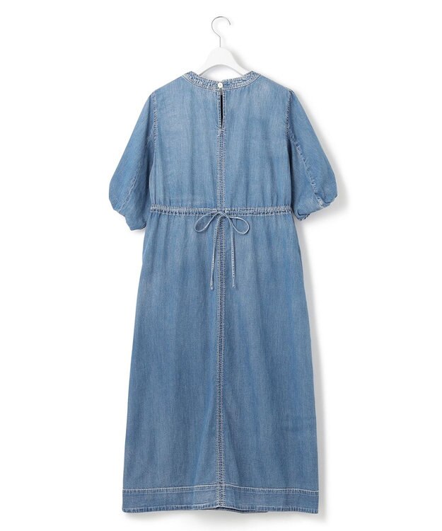 J.PRESS YORK STREET 【WOMEN】デニムワンピース ダルブルー系