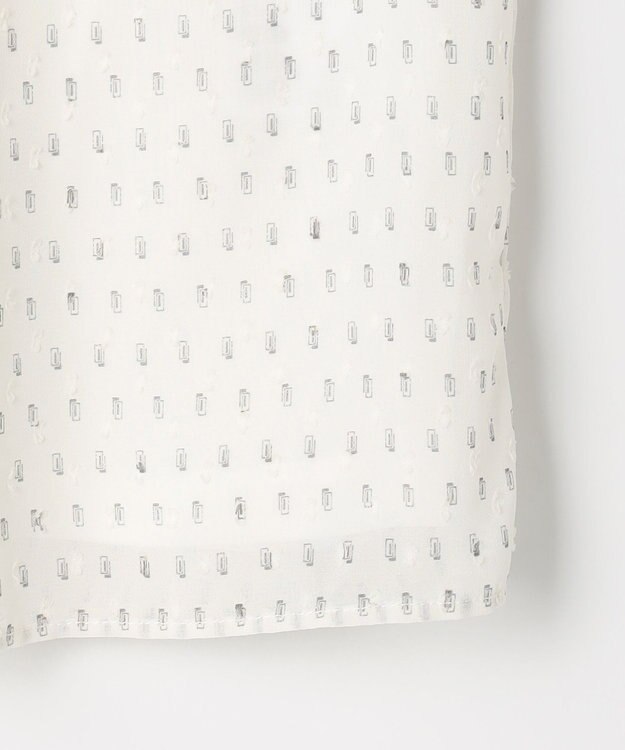 J.PRESS LADIES カットジャカードプリント カットソー オフベース系