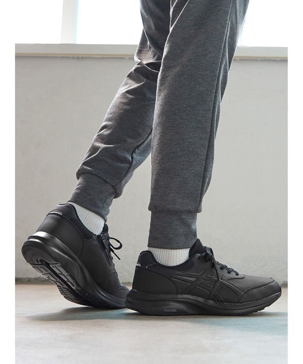 ASICS WALKING ゲルファンウォーカー M041 4E相当 ブラック系