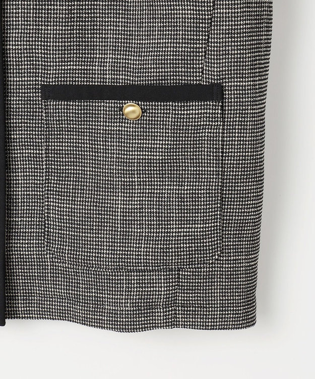 自由区 L ライトカラミライト ジャケット モノトーン