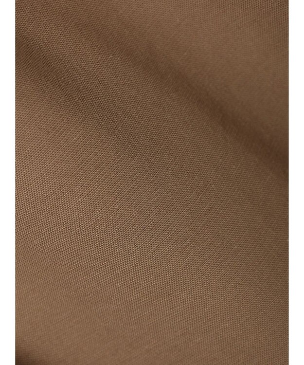 Green Parks 綿麻混サロペット Dark Beige