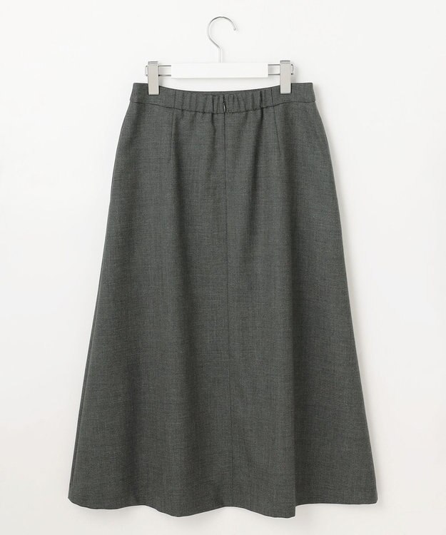 J.PRESS LADIES モナベールツイル フレア スカート グレー系