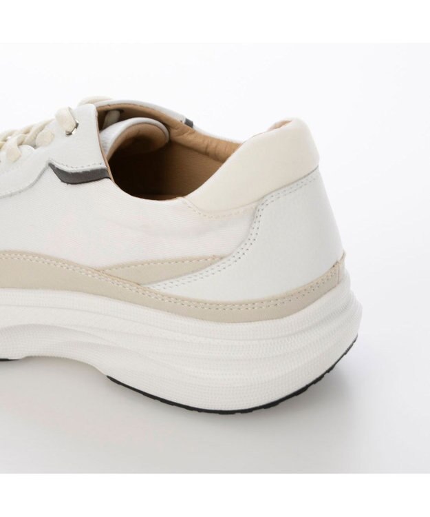 MODE ET JACOMO <MODE ET JACOMO>【軽量】厚底レースアップスニーカー ホワイト