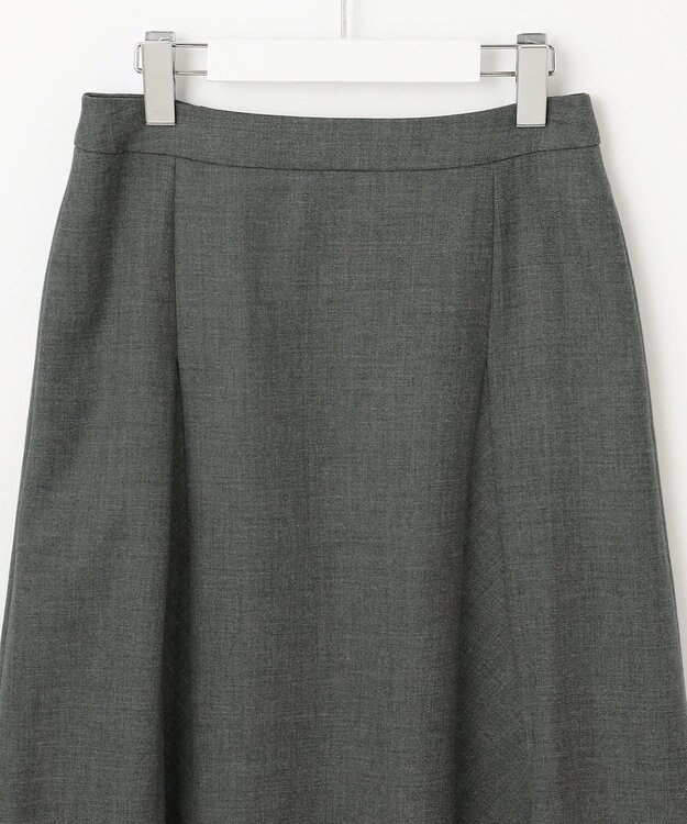 J.PRESS LADIES モナベールツイル フレア スカート グレー系