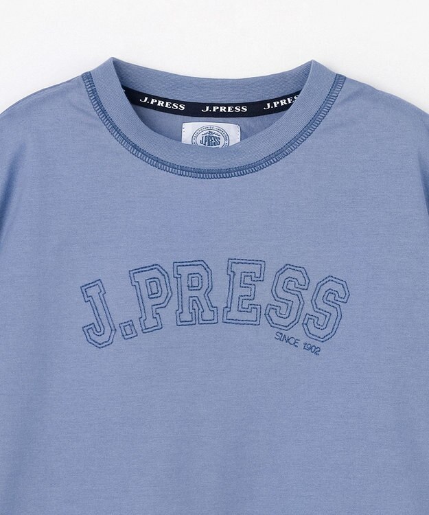 J.PRESS KIDS 【100-130cm】アーチロゴビッグＴシャツ ブルー