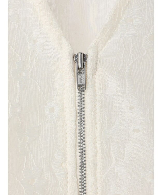 Green Parks ・ＳＵＧＡＲ　ＳＰＯＯＮ　レースブルゾン Ivory